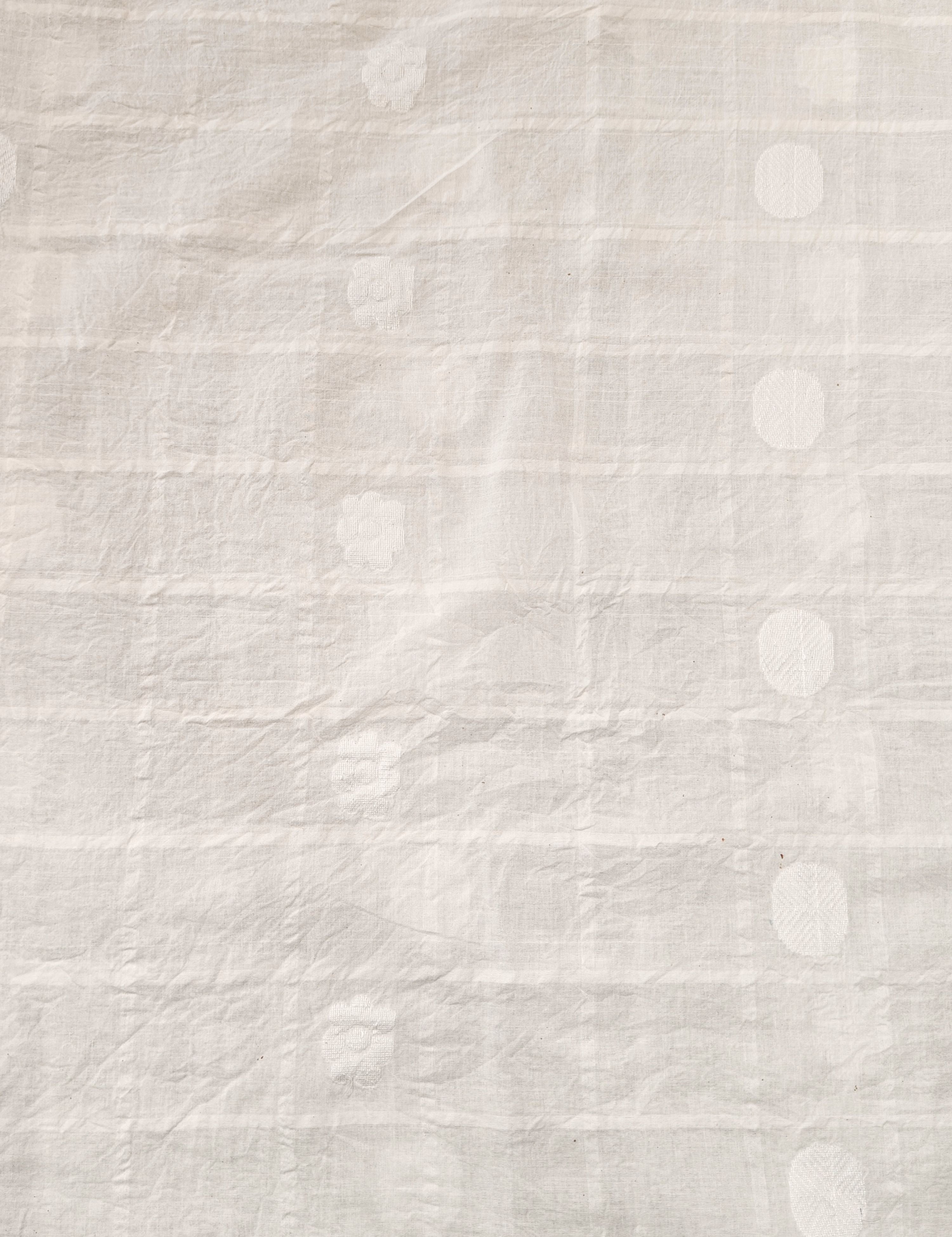 Beige Venkatagiri Fabric