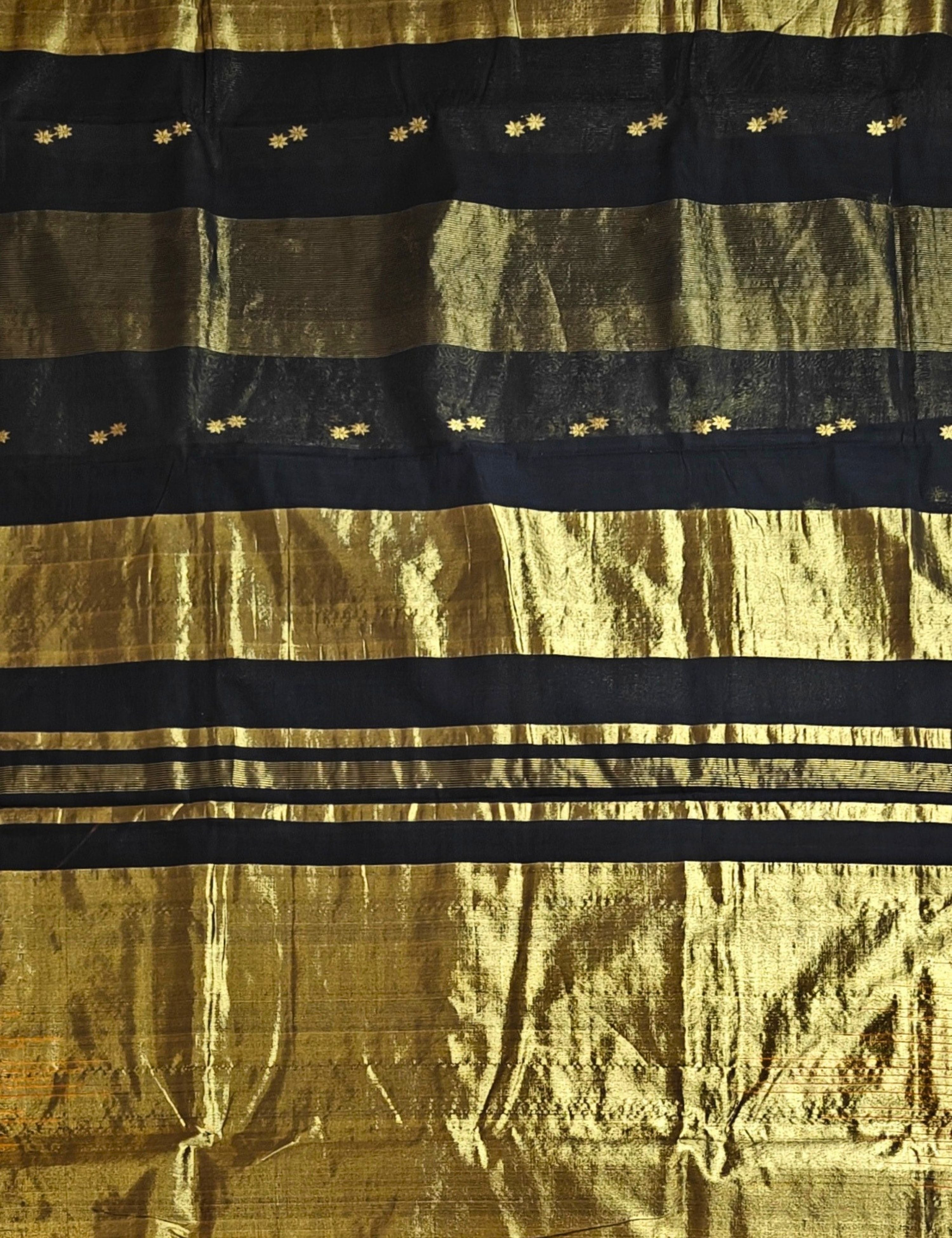 Rajani Black Venkatagiri Saree