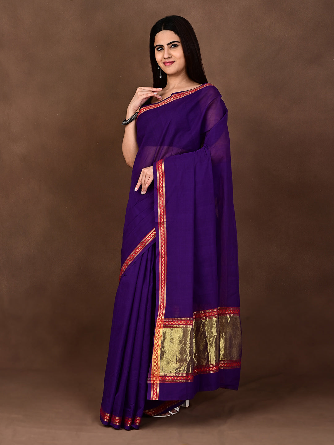 Muthukodi Purple Venkatagiri Saree