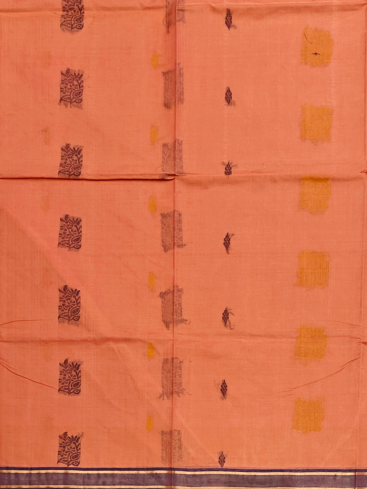 Coral Negamam Cotton Saree