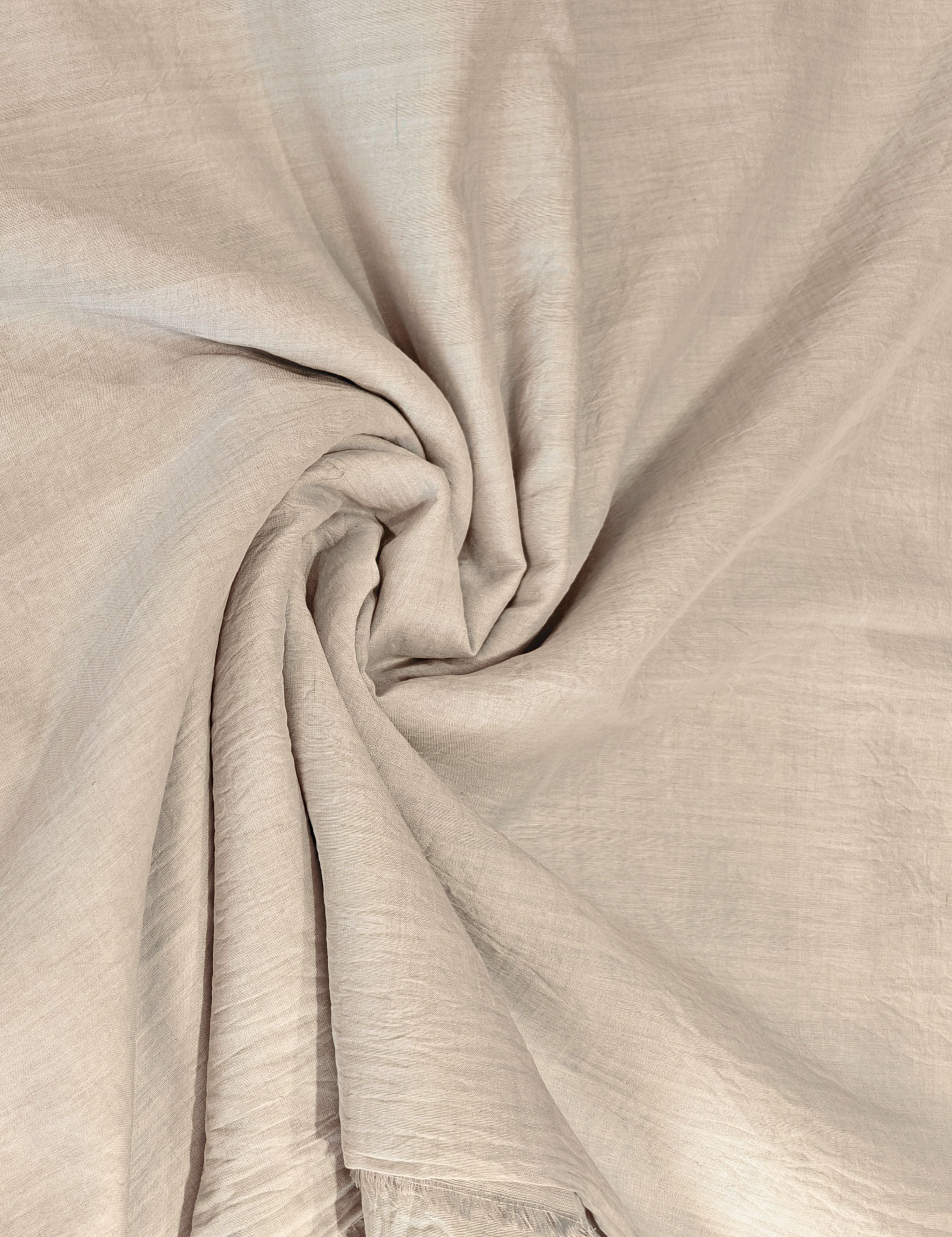 Beige Venkatagiri Fabric