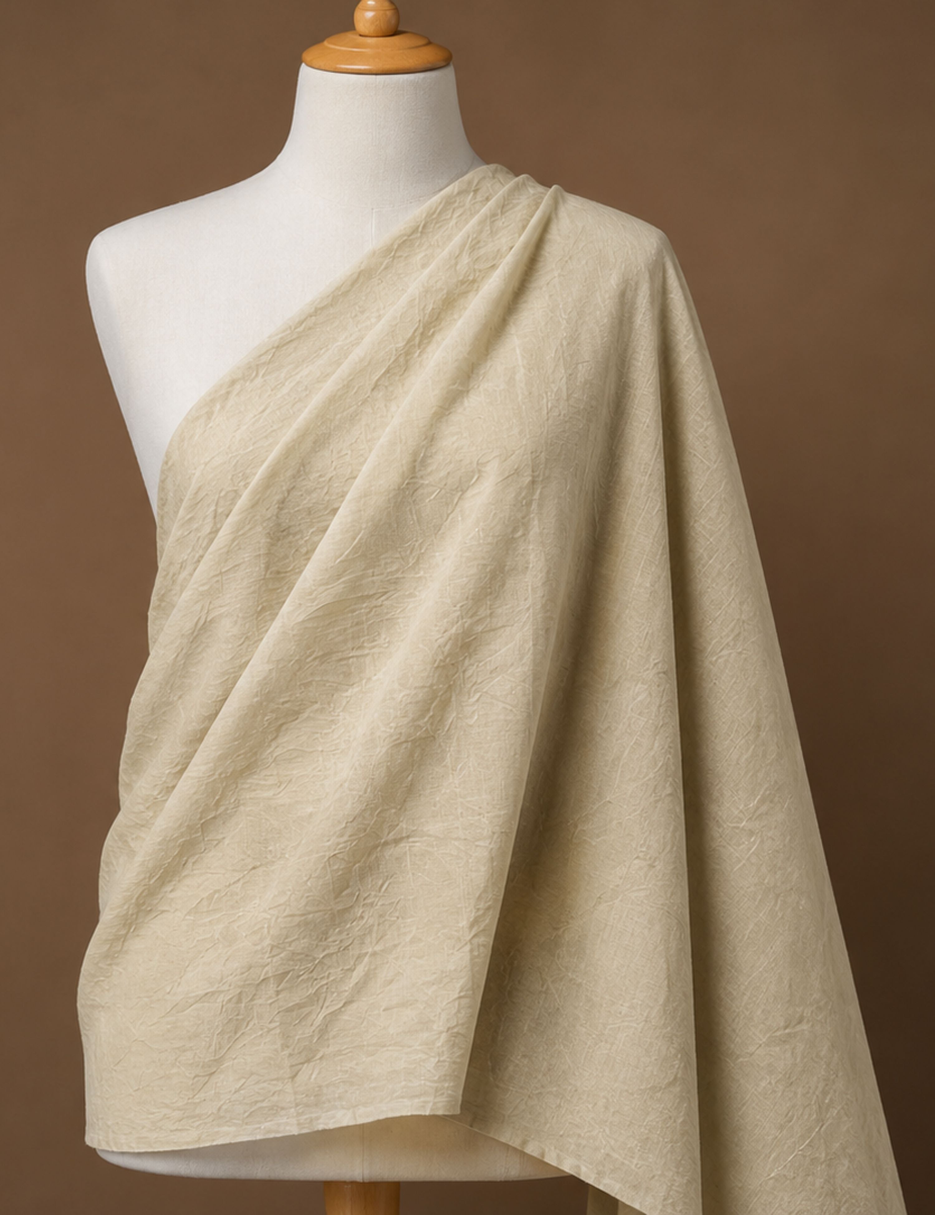 Green Venkatagiri Fabric