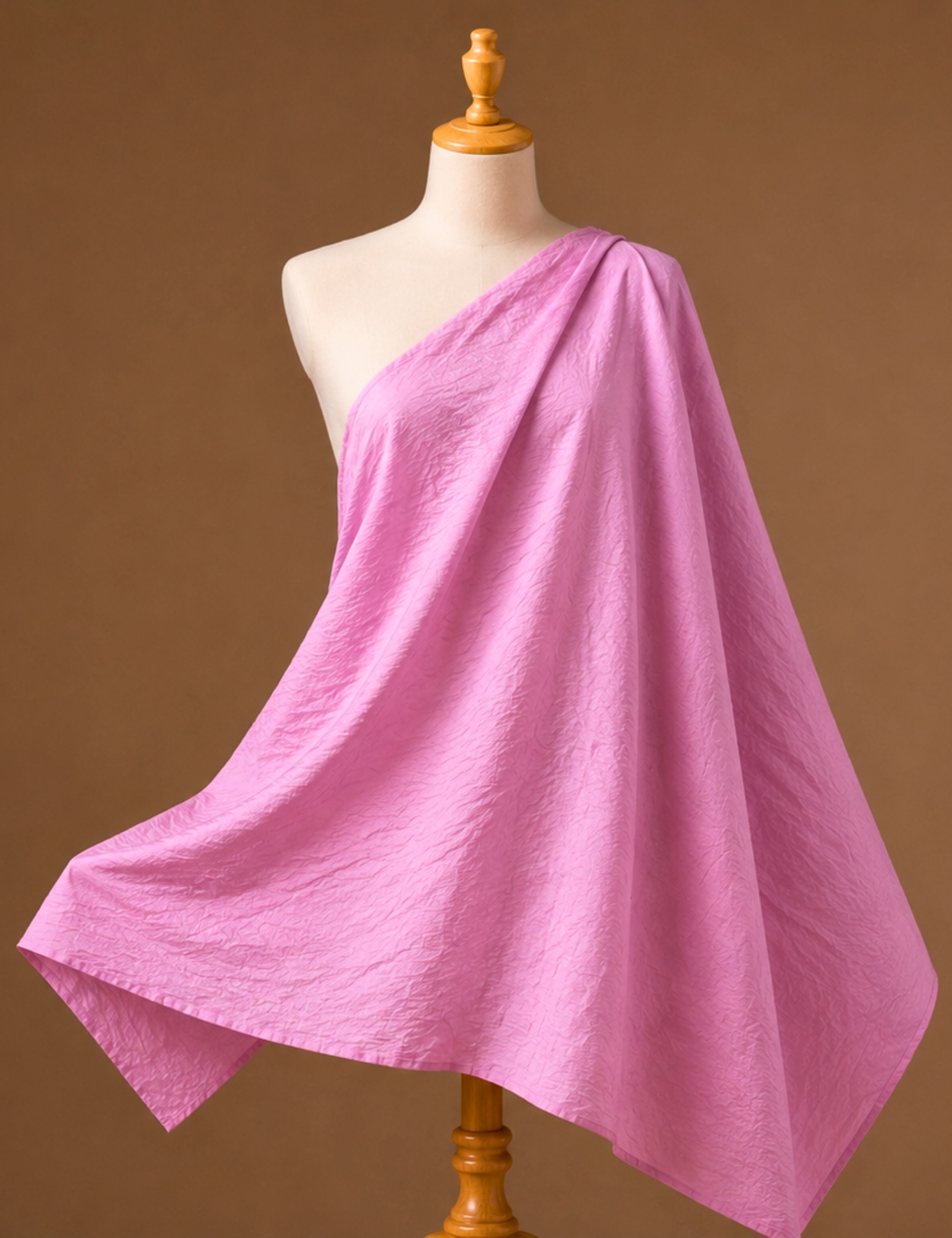 Magenta Venkatagiri Fabric