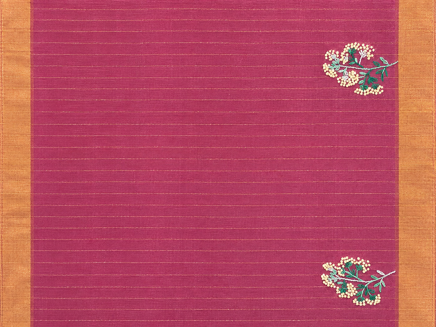 Singhaparni Dustypink Shibori with Embroidery Saree