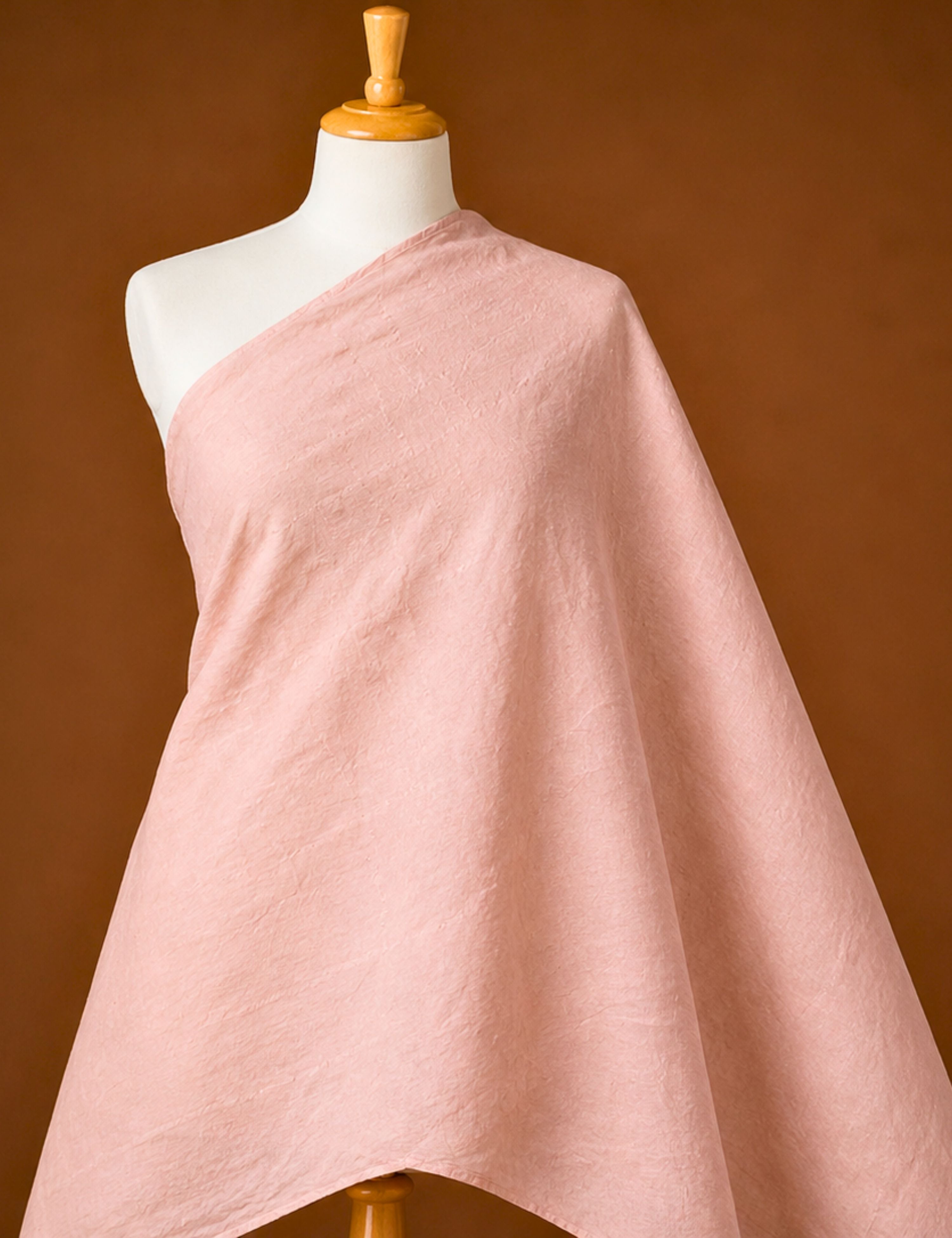 Dusty-Pink Venkatagiri Fabric