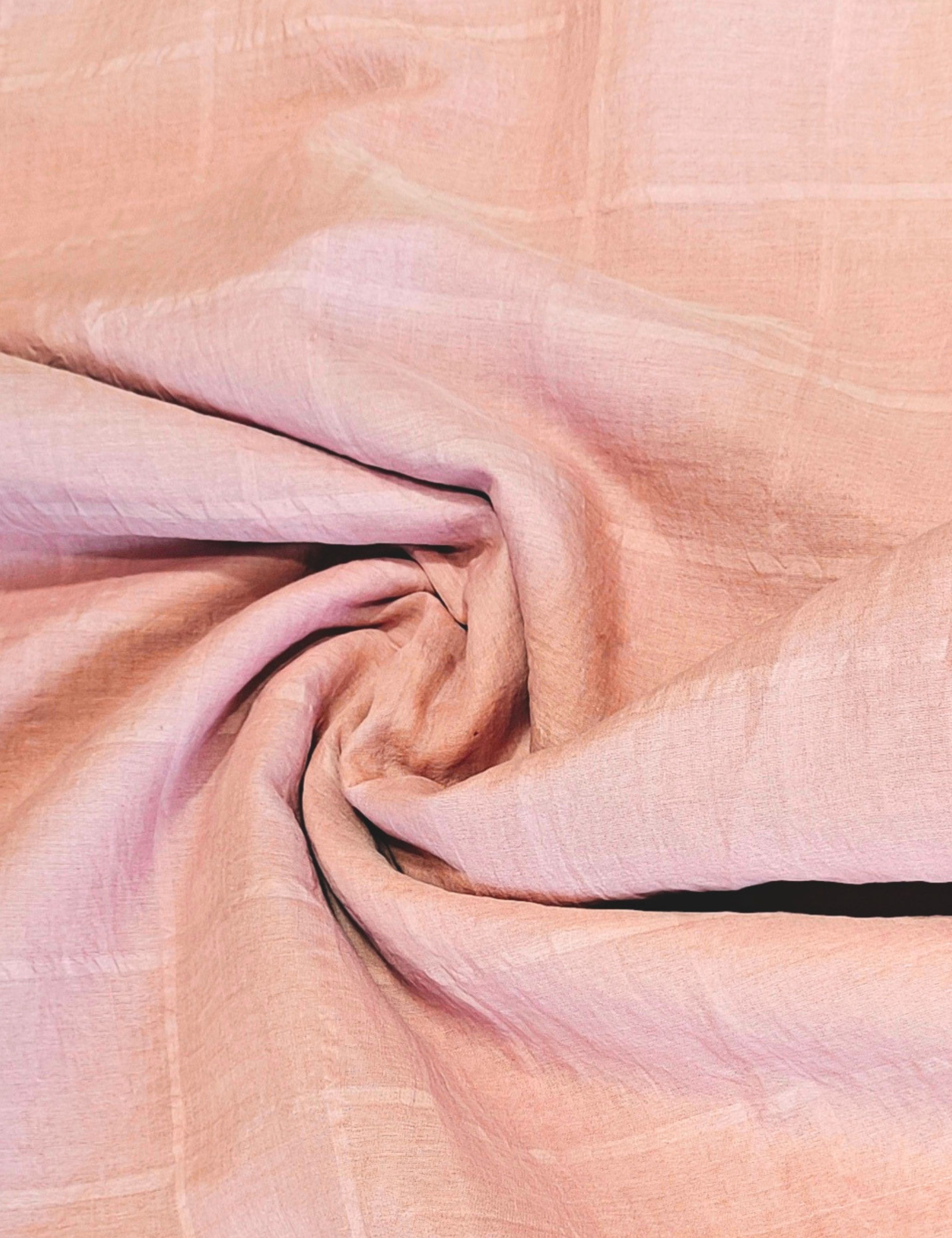 Dusty-Pink Venkatagiri Fabric