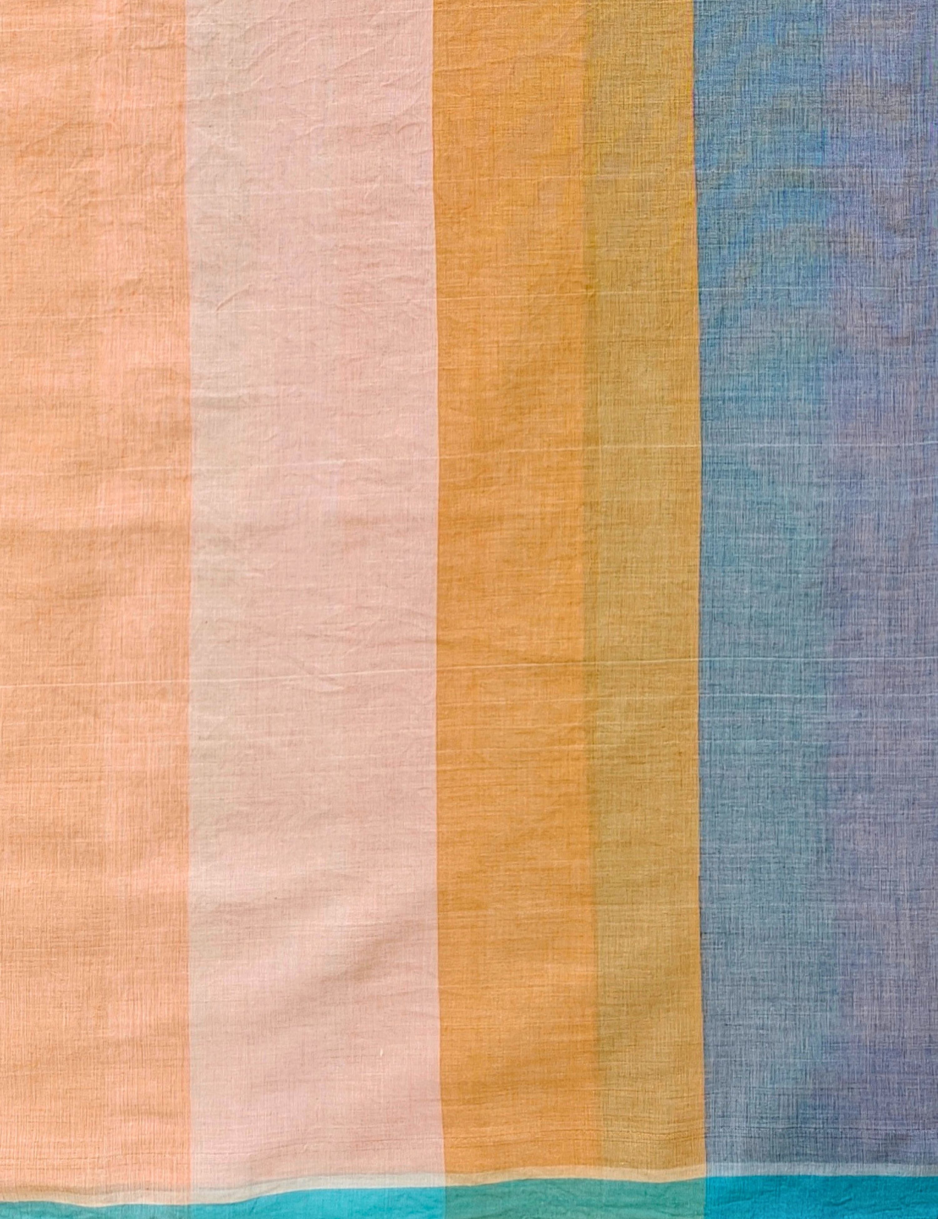 Multicolor Venkatagiri Fabric