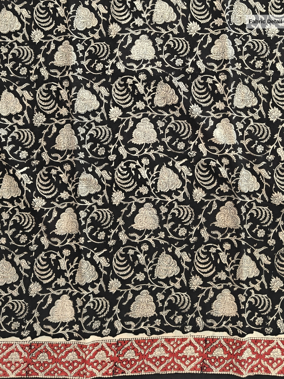 Maithili Black Bagru Saree