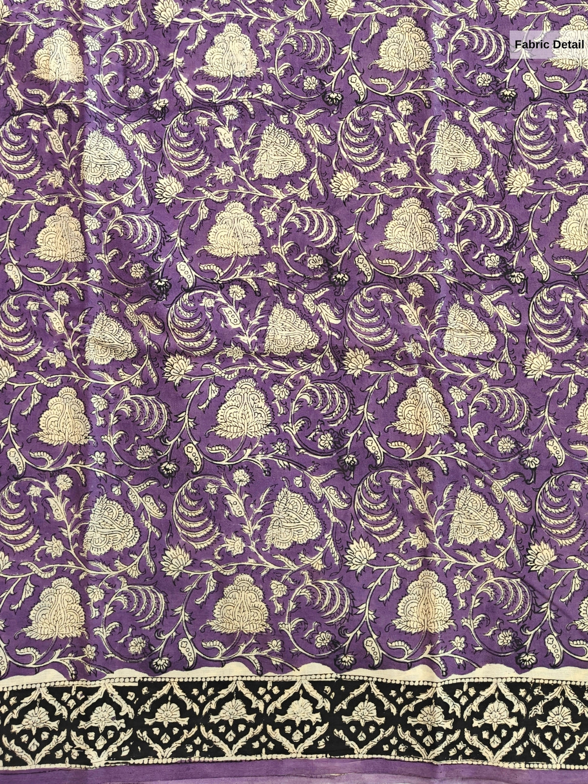 Maithili Purple Bagru Saree