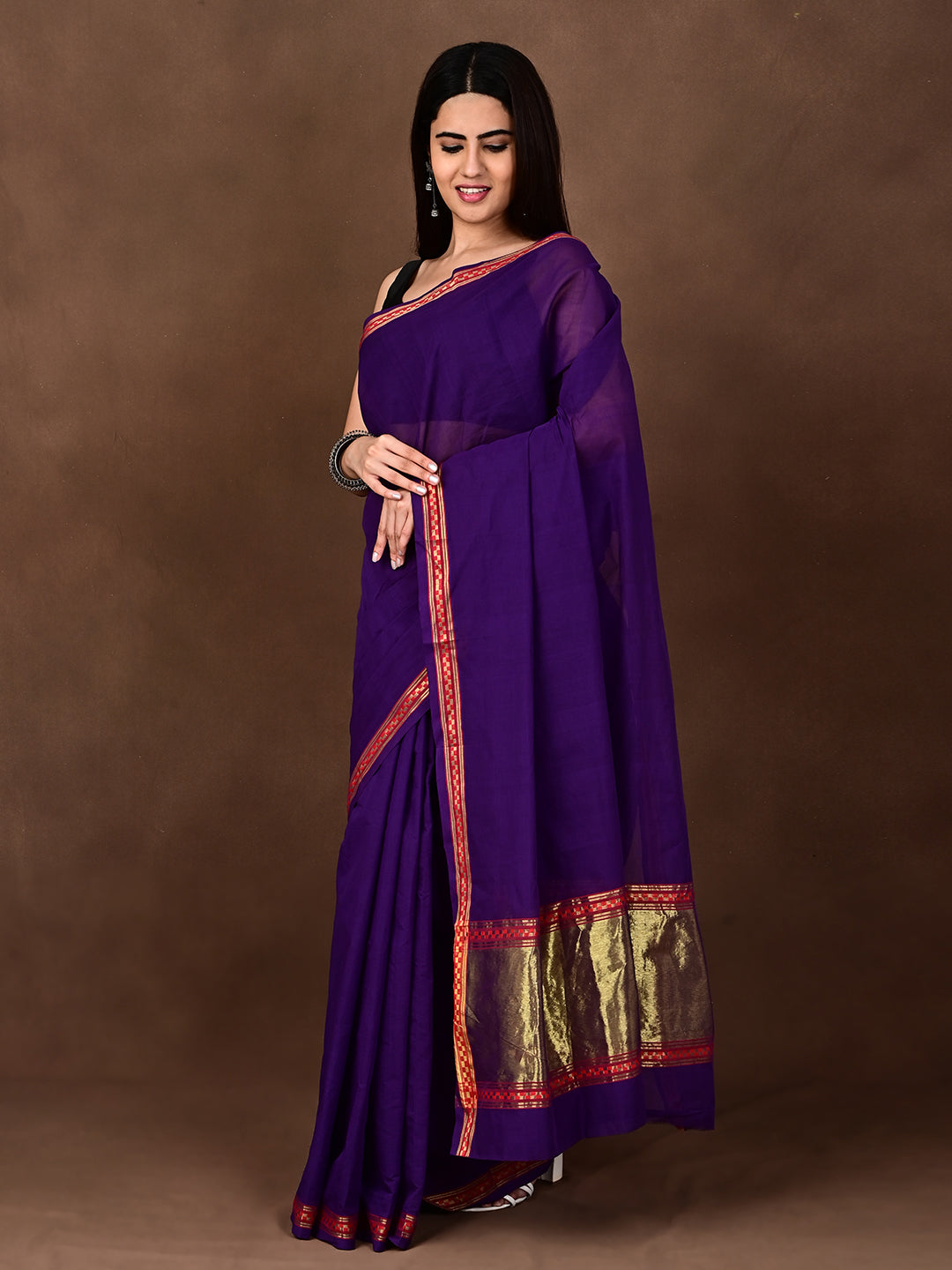 Muthukodi Purple Venkatagiri Saree