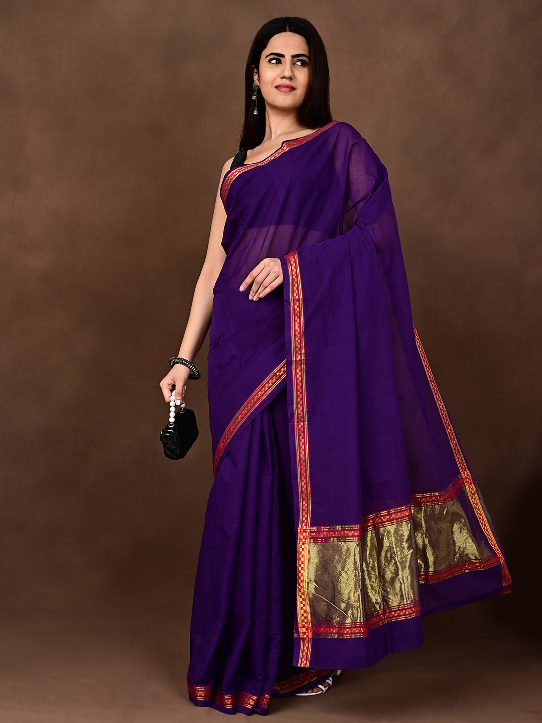 Muthukodi Purple Venkatagiri Saree