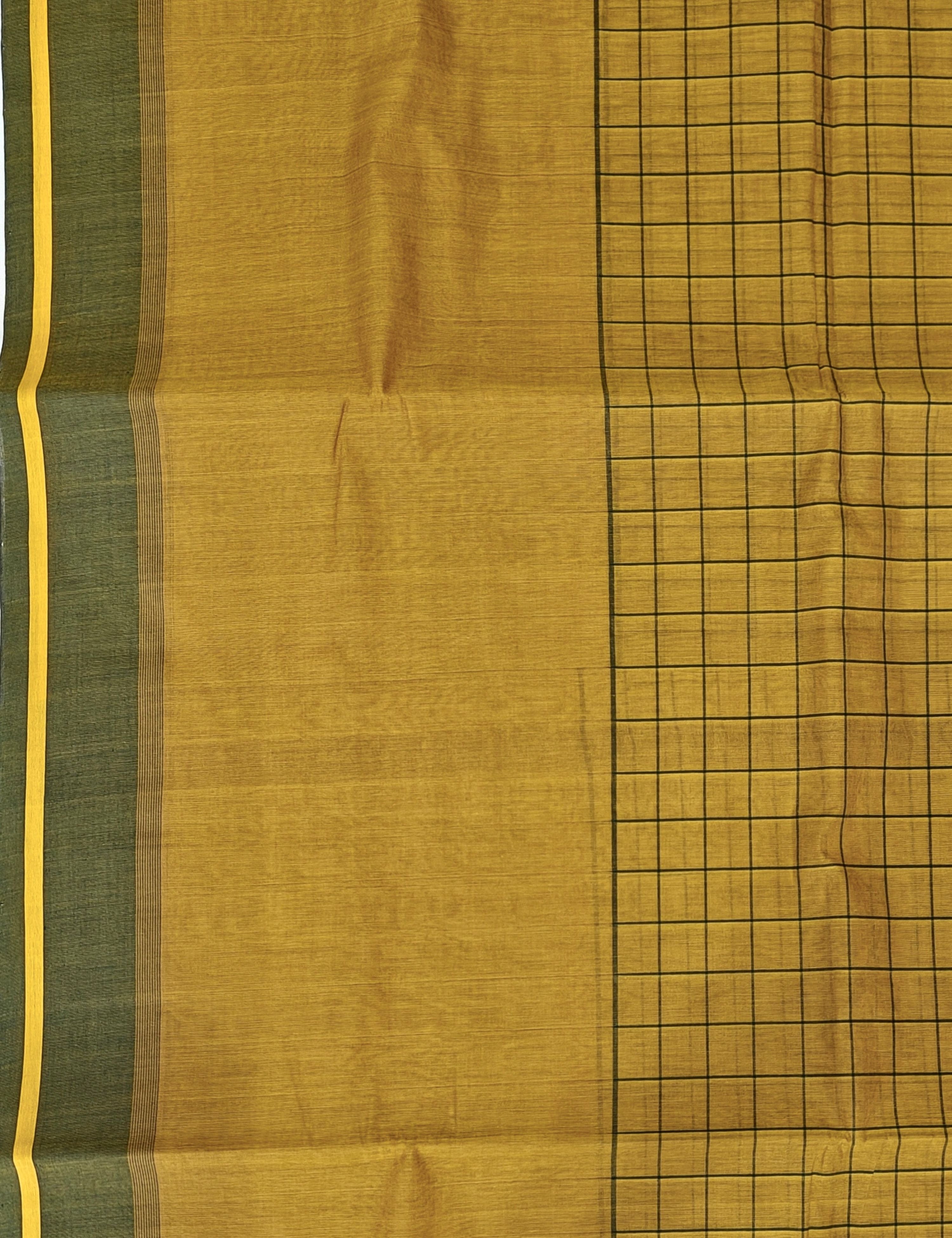 Kattam Khaki Venkatagiri Saree