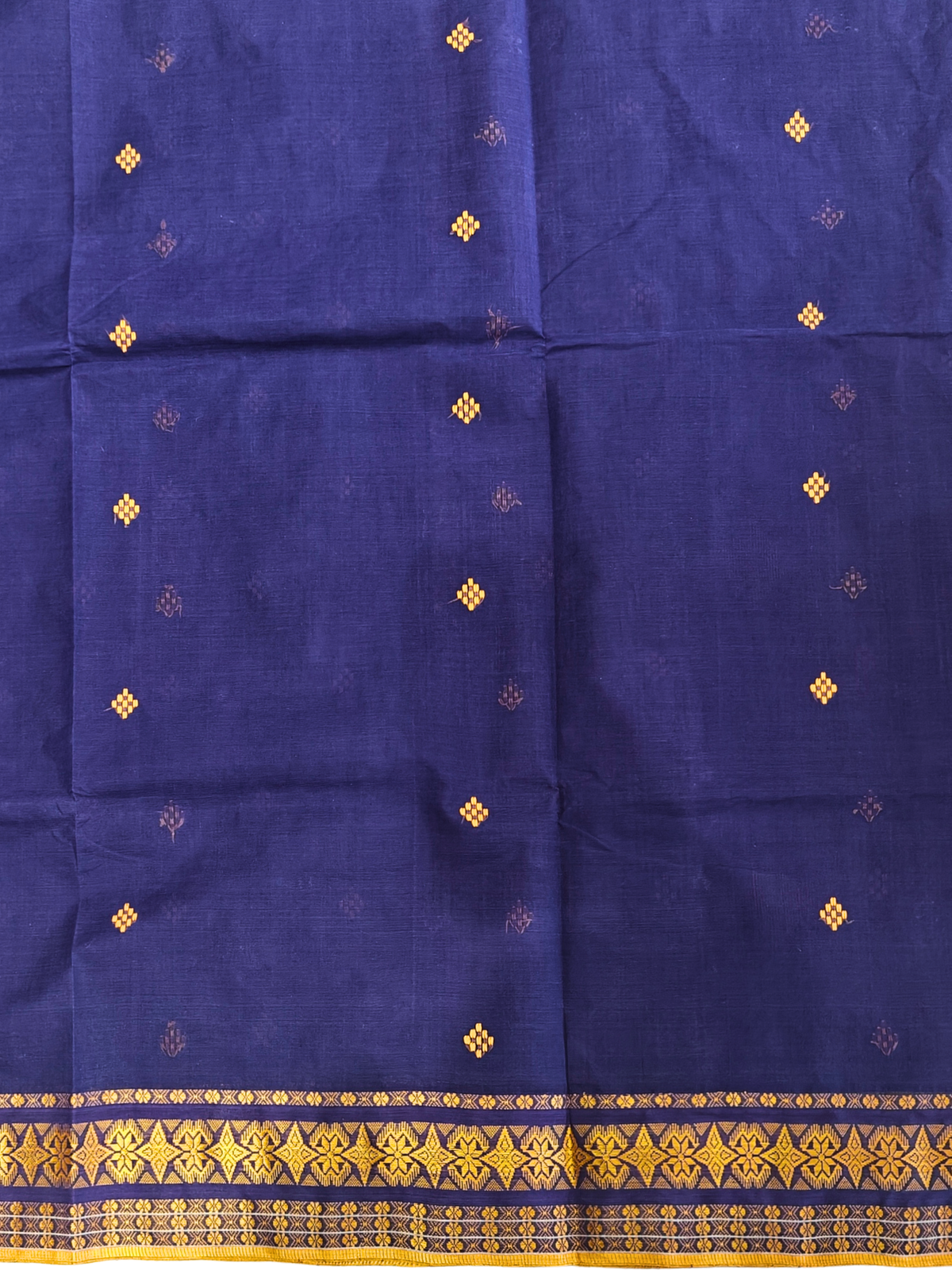 Meena Purple Dhaniakhali Saree