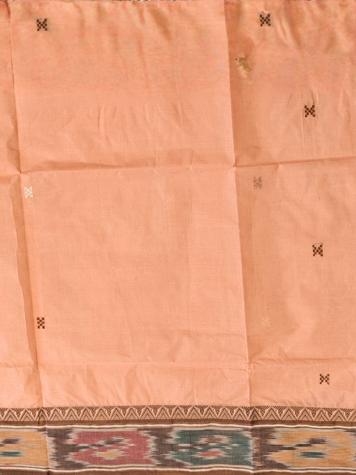Ratna Peach Dhaniakhali Saree
