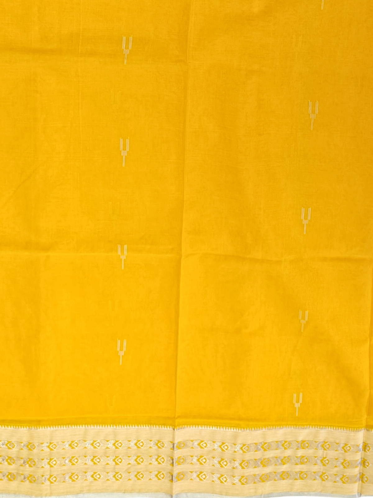 Riddhi Yellow Dhaniakhali Saree