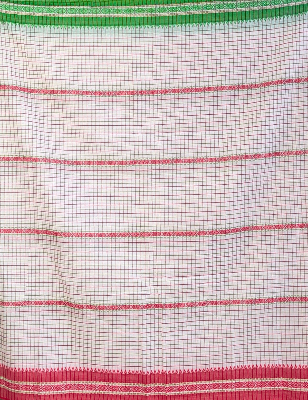 Durga Red Dhaniakhali Saree