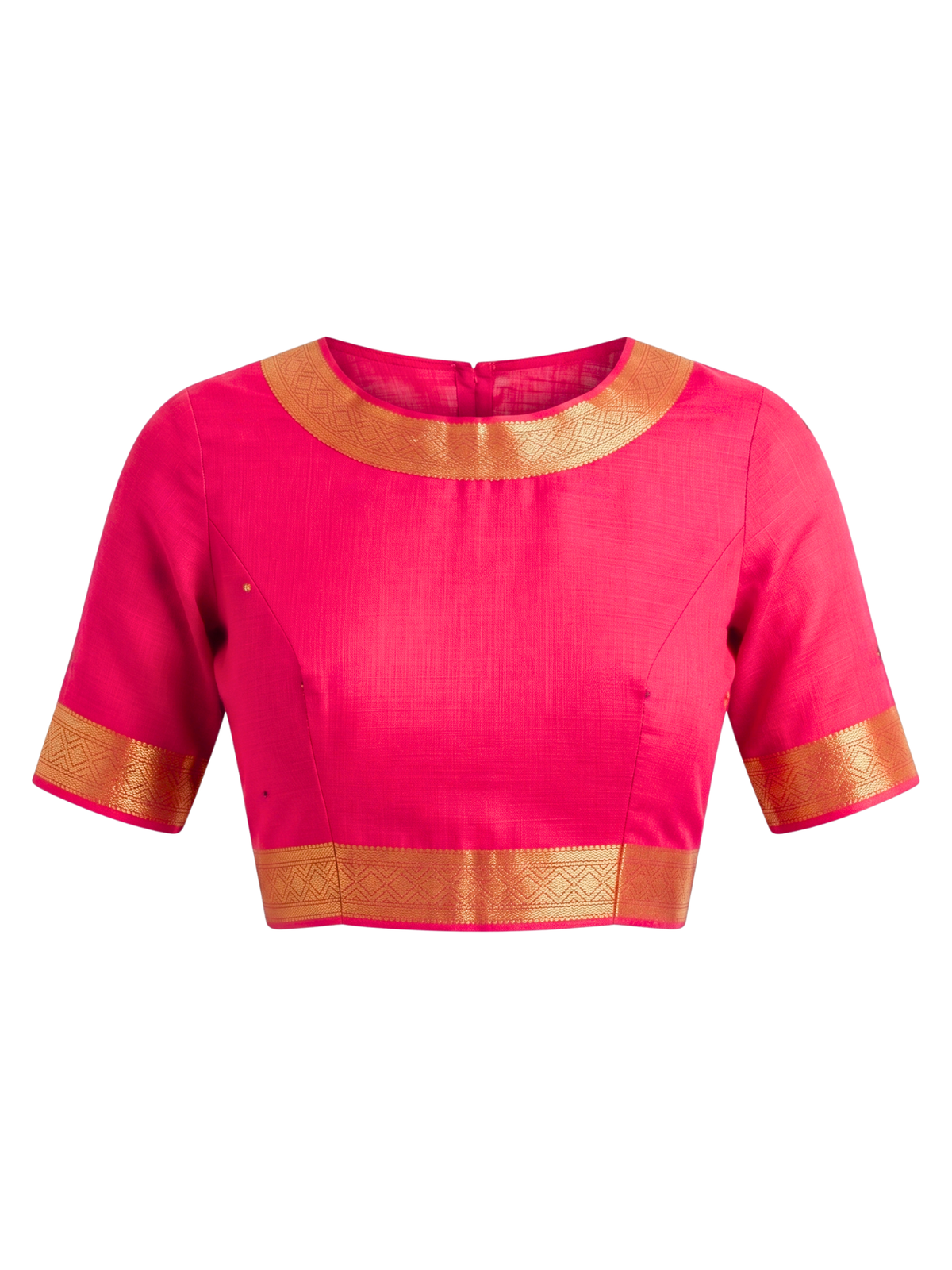 Madhura Fuchsia Bengal Handloom Saree