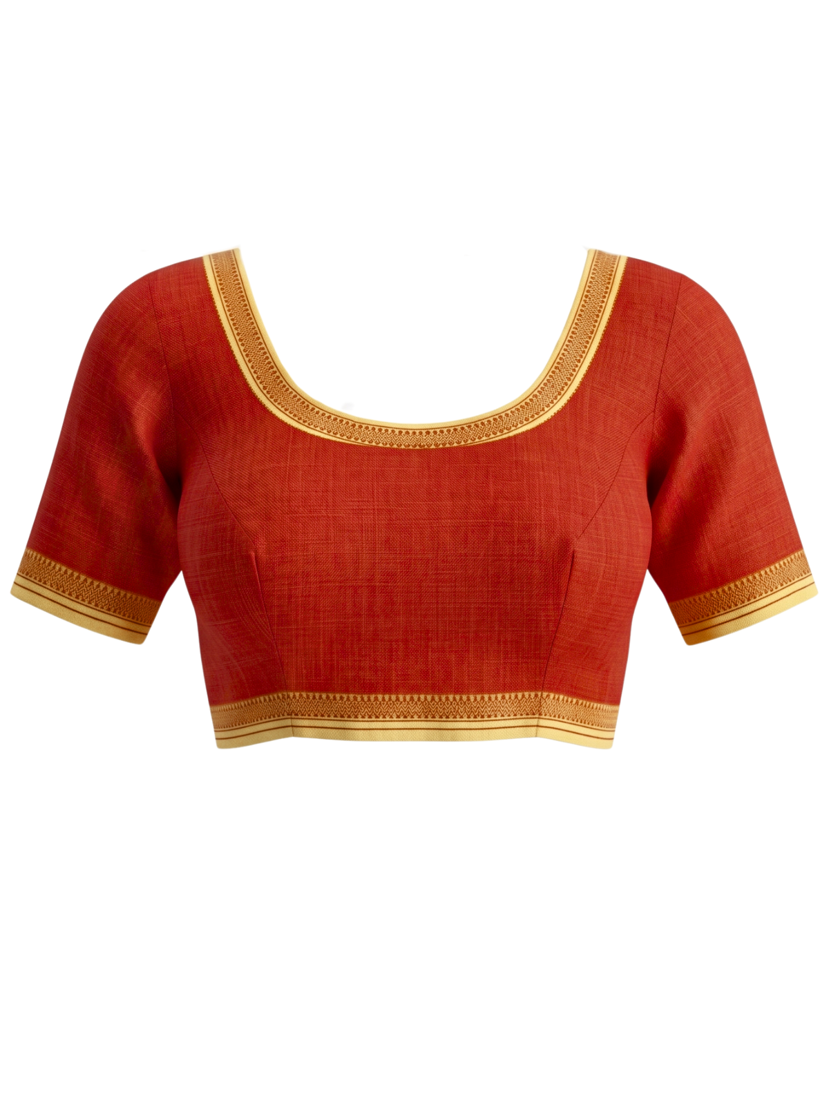 Shravasti Red Bengal Handloom Saree